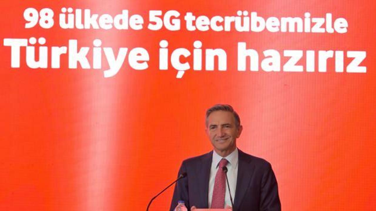98 ülkede 5G deneyimine sahip Vodafone 5G’yi Türkiye’ye getirmeye hazır