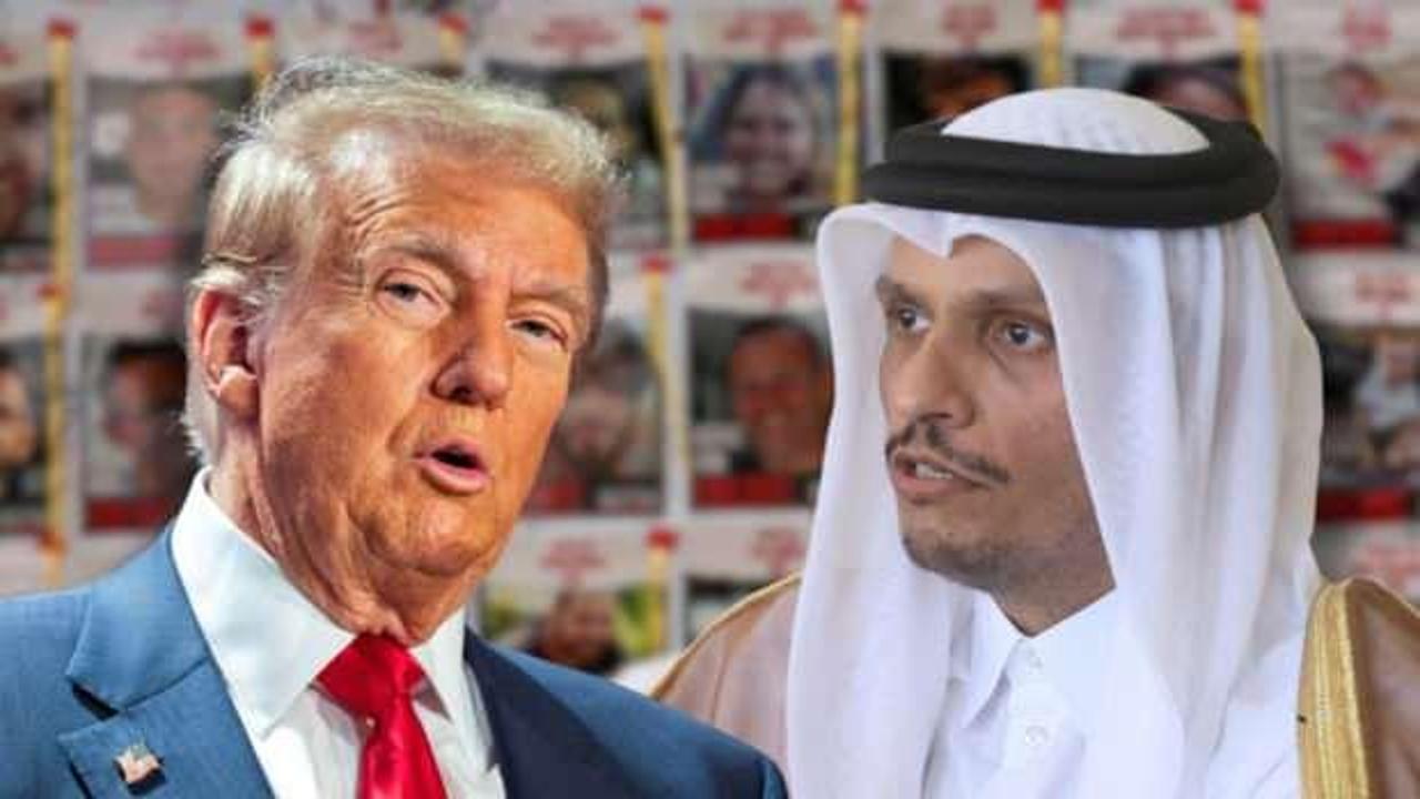 Trump'la Katar Başbakanı yemekte görüştü