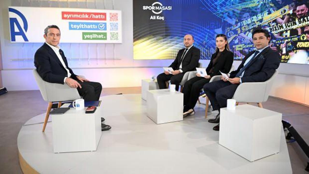 Ali Ko&ccedil;'tan AA yayınında 'NSosyal' s&ouml;zleri: G&uuml;zel reklamını yapıyorsunuz