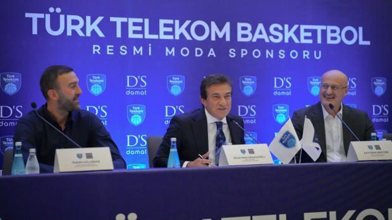 D’S damat, Türk Telekom Basketbol takımına sponsor oldu