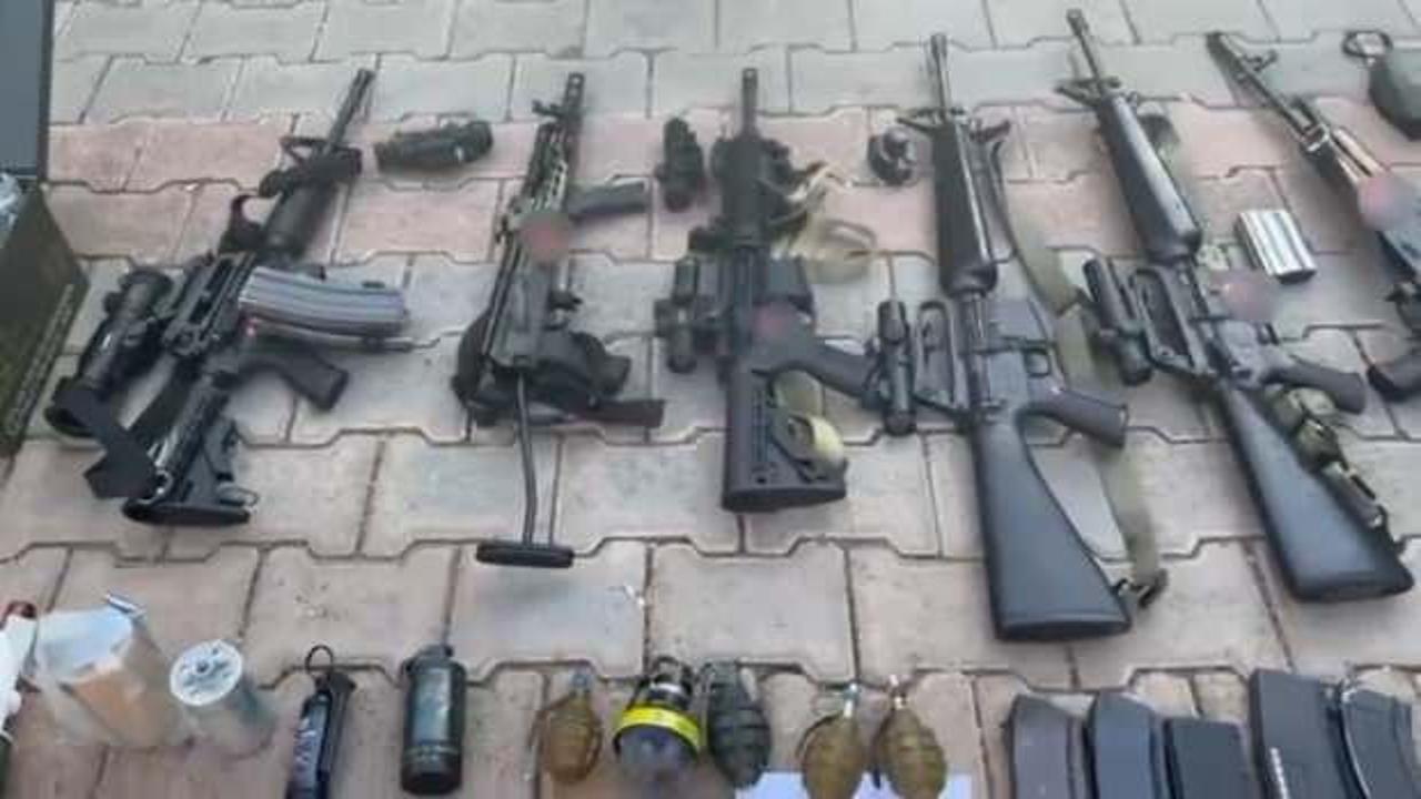 El bombası ve silahlarla yakalanan 2 ş&uuml;pheli tutuklandı