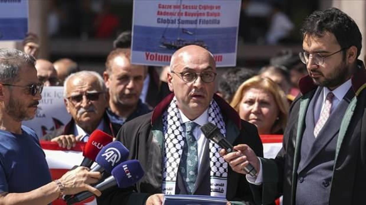 İsrail'in K&uuml;resel Sumud Filosu'na y&ouml;nelik saldırılarına su&ccedil; duyurusu