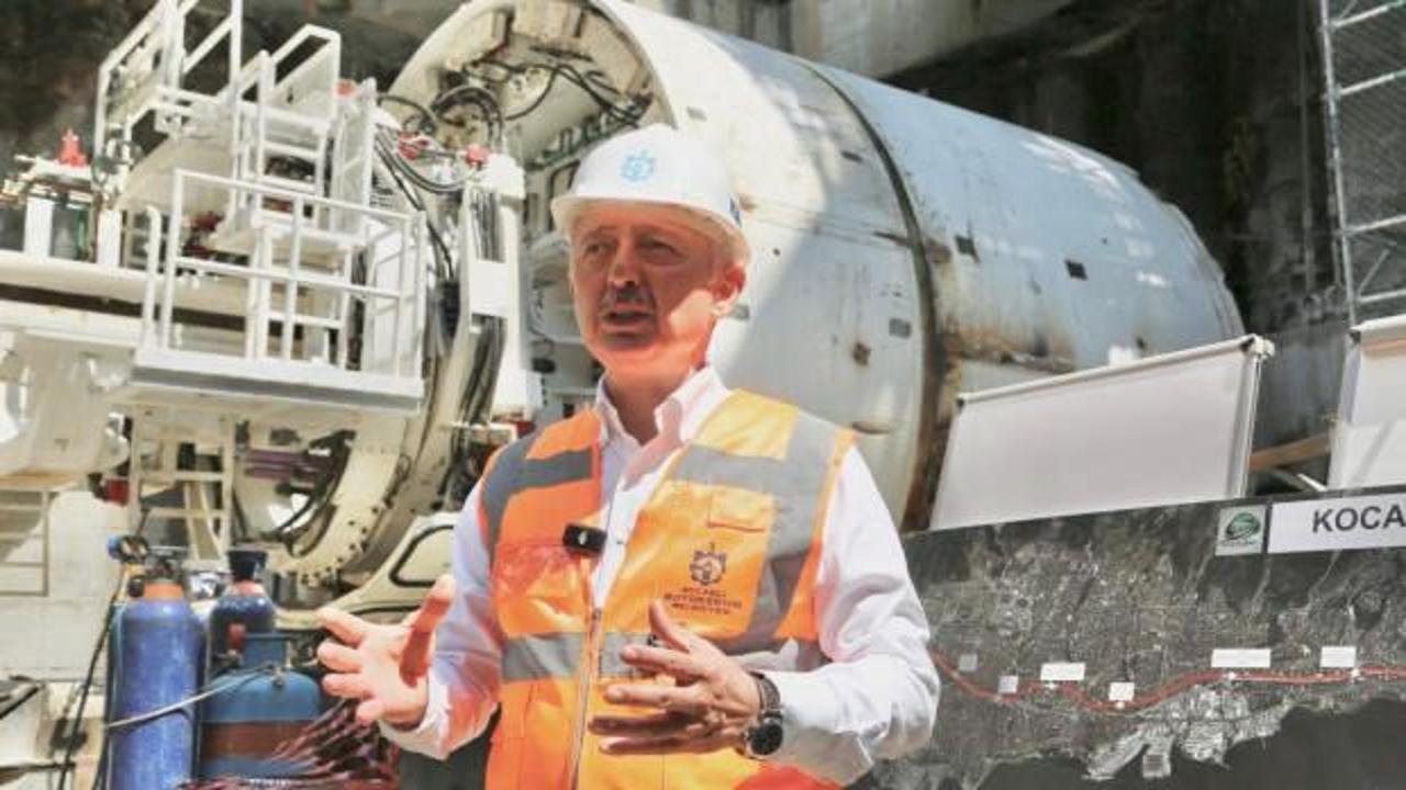 Kocaeli için tarihi gün: Dev köstebekler tünel açm…