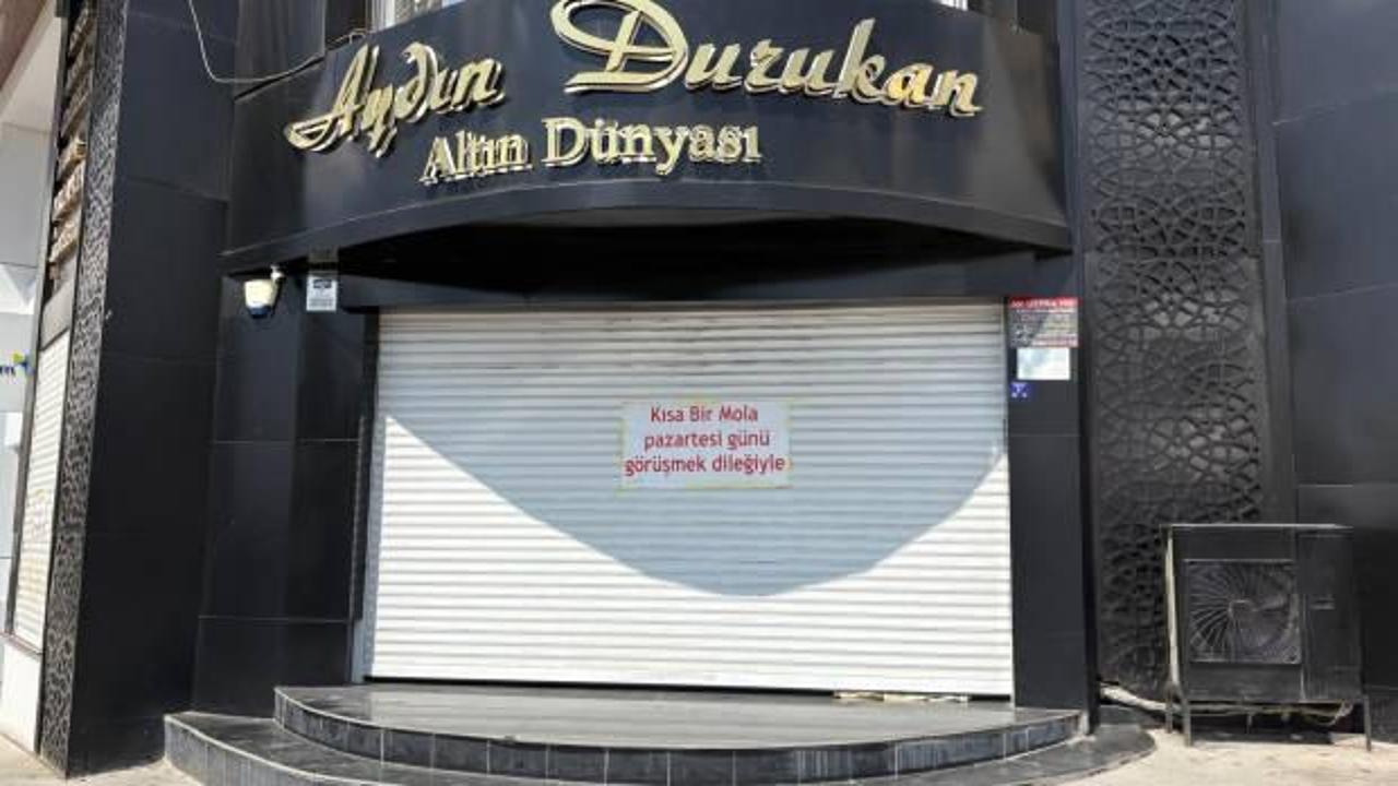 Kuyumcu, dükkanına bir not asıp sırra kadem bastı! Soruşturma başlatıldı