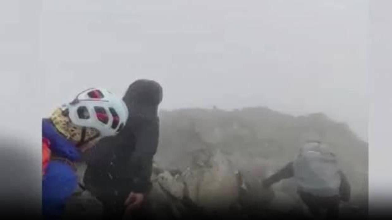 Mevsimin ilk karı yağdı!