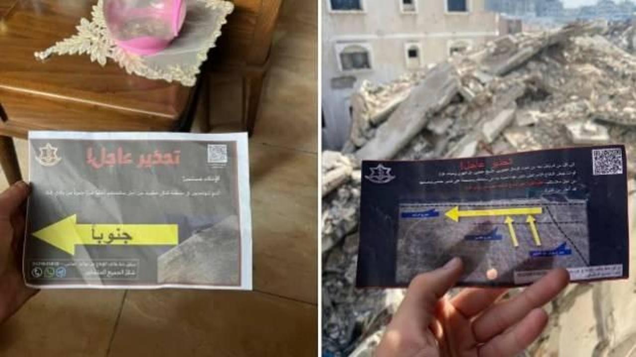 Önce broşür sonra bomba yağıyor