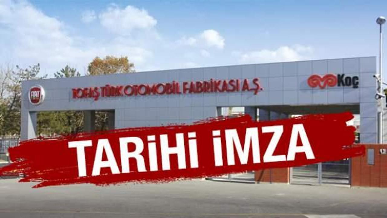 Tofaş'tan tarihi imza: KAP'a bildirildi: Bursa'da üretimi başlayacak