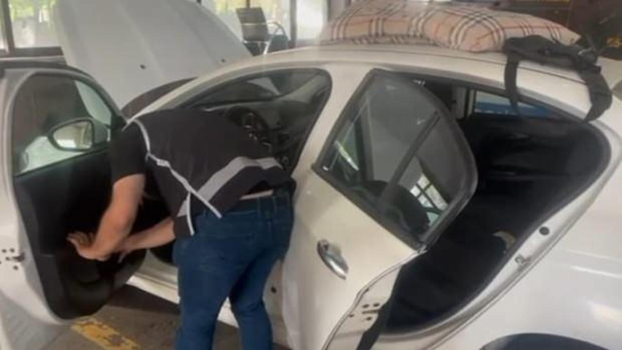 Van'da otomobilde sahte döviz ele geçirildi