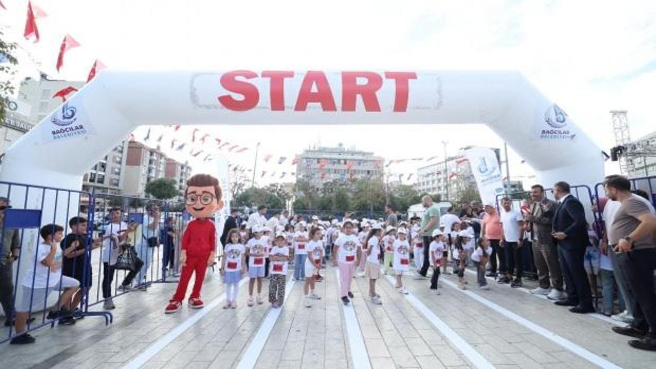 Bağcılar Belediyesi, Çocuk Şöleni ve Maratonu'na ev sahipliği yaptı 