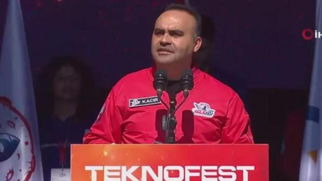 Bakan Kacır TEKNOFEST'te konuştu: Kırılma dönemlerinden birine şahitlik ediyoruz!