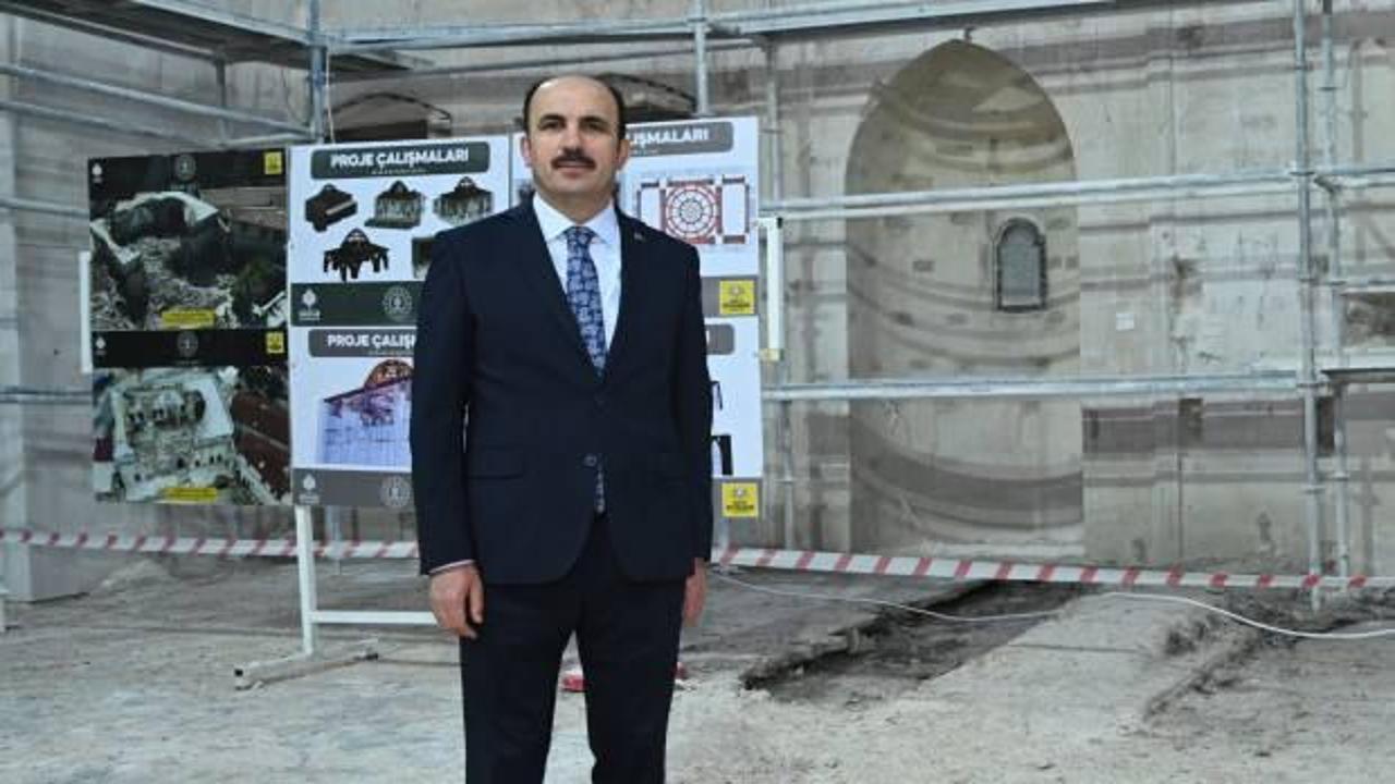Başkan Altay: Hatay Habib-i Neccar Camii’nin restorasyonunda sona yaklaştık