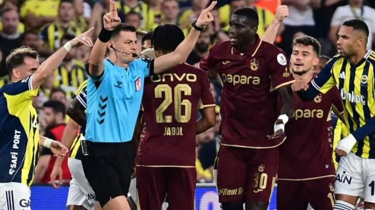 Fenerbahçe - Trabzonspor maçında iptal edilen golün VAR kayıtları açıklandı