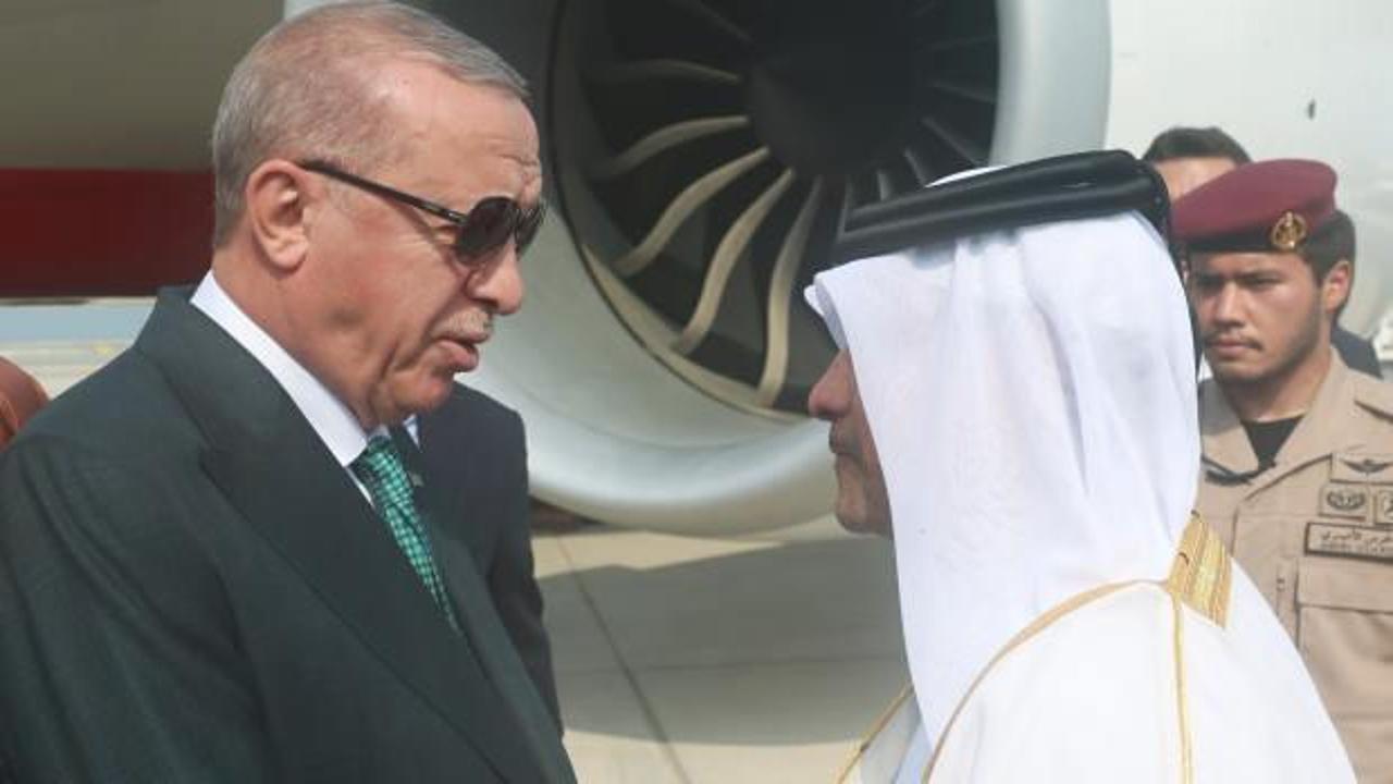 Cumhurbaşkanı Erdoğan Katar'da!
