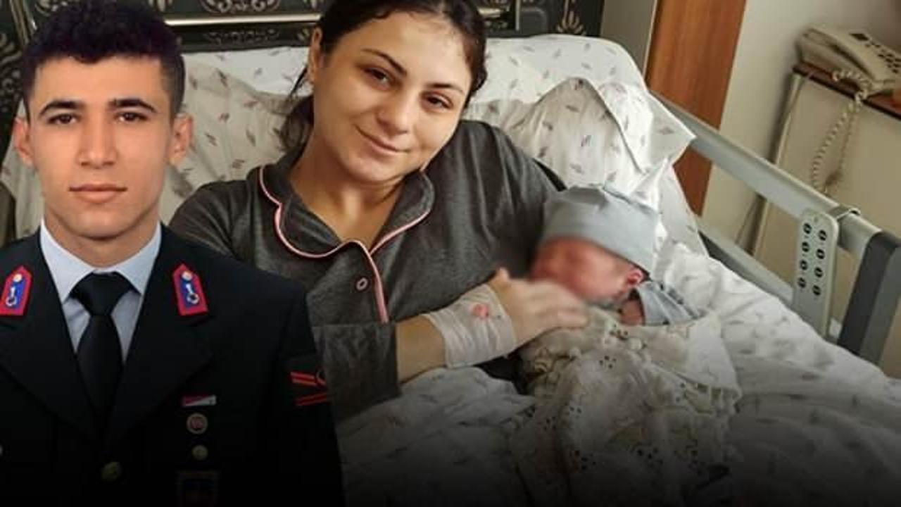Dün toprağa verilen şehit uzman çavuşun adı, bugün doğan oğluna verildi