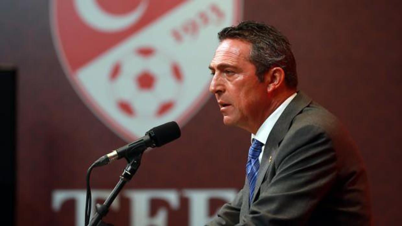 Fenerbahçe'den açıklama: Ali Koç yönetimi TFF için bu kez saat verdi