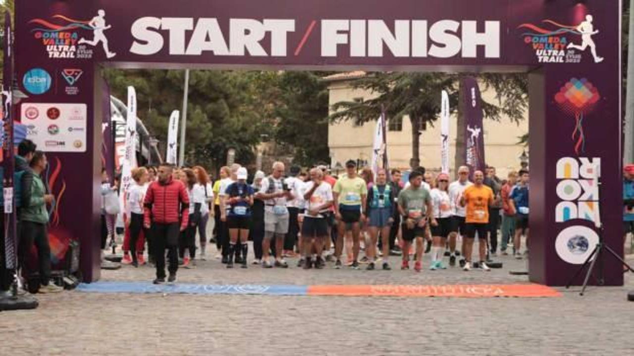 Gomeda Ultra Trail koşusu Kapadokya&rsquo;da başladı