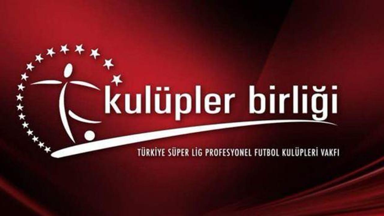 Kulüpler Birliği'nden Sadettin Saran'a tebrik