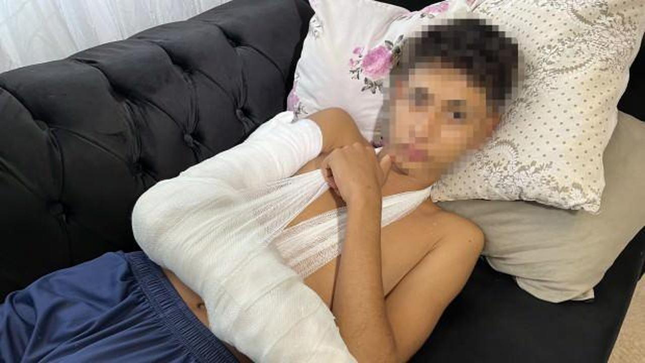 Liselilerin şakası korkunç bitti: 8 metre yükseklikten yere çakıldı