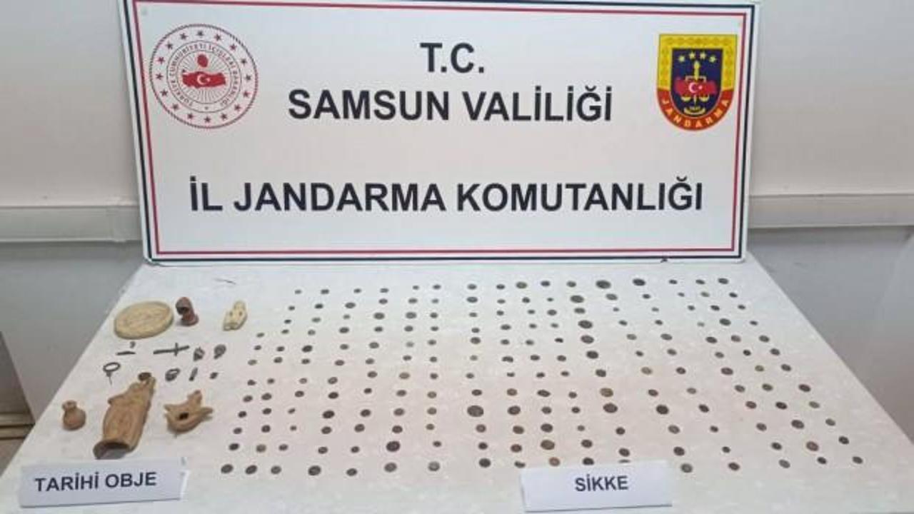 Samsun'da tarihi eser operasyonu