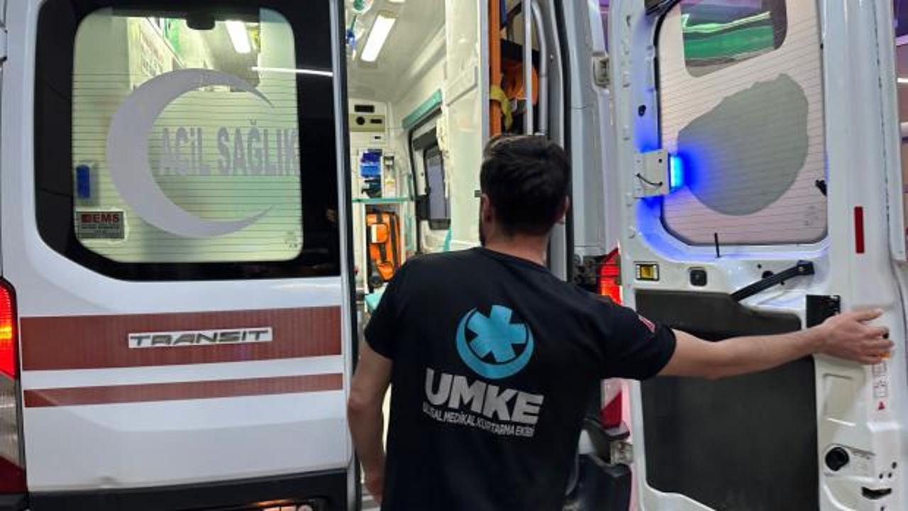 Yolda yürüyen vatandaşa başıboş sokak köpeği saldırısı!