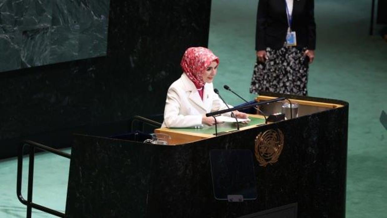 Bakan Göktaş'tan BM'de önemli açıklamalar: Genel Kurul'da konuştu!