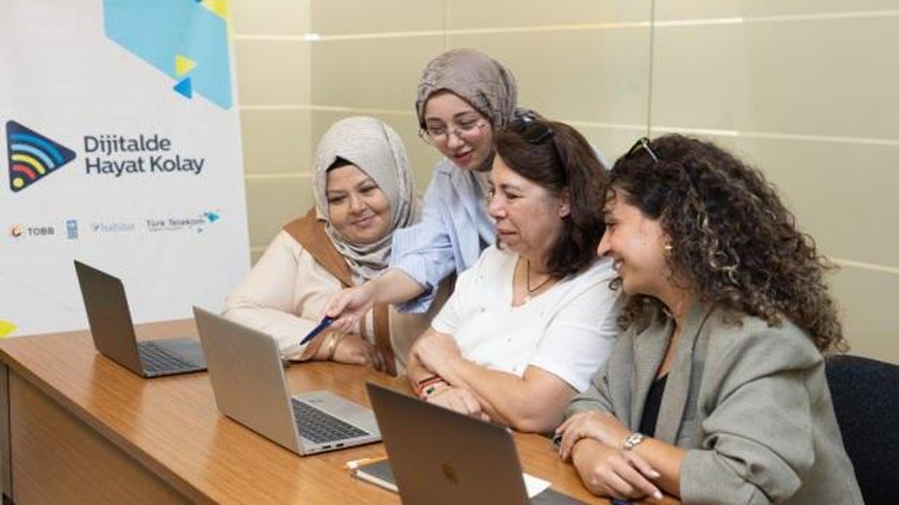 ‘Dijitalde Hayat Kolay’ projesi hibe desteğiyle kadın girişimciler dijital dünyada büyüyor