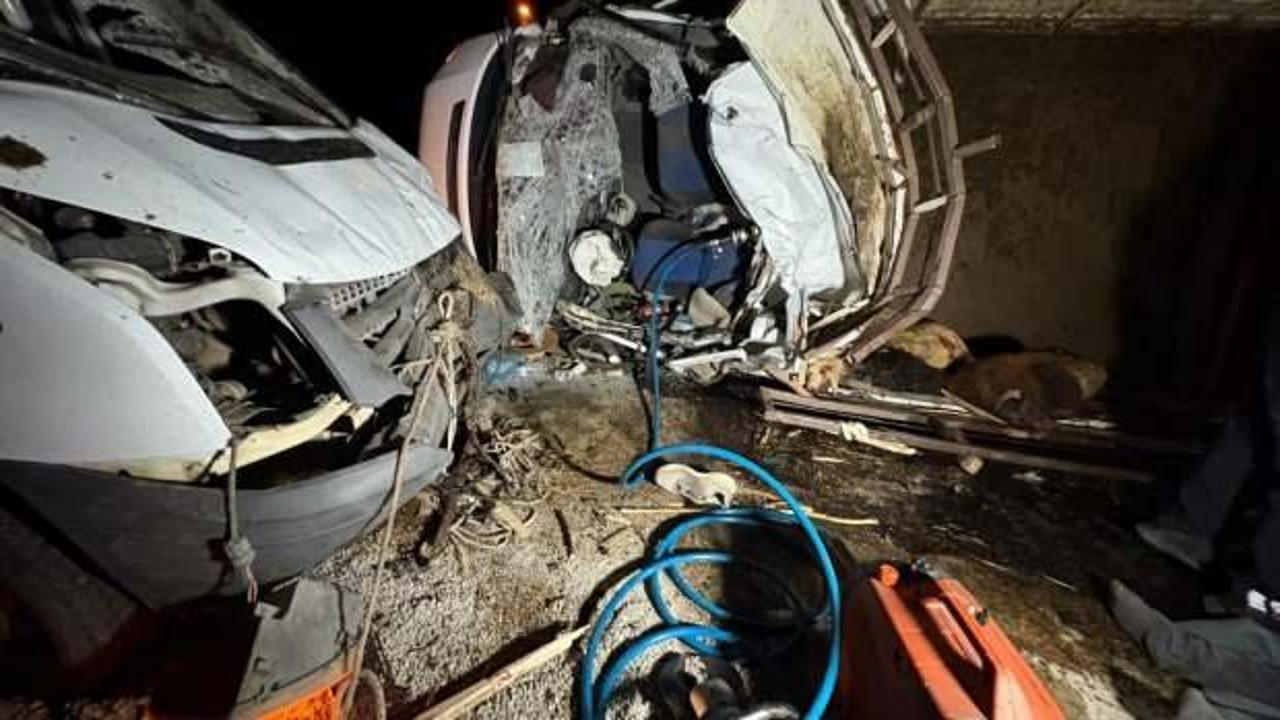 Diyarbakır'da katliam gibi kaza: 2 ölü, 1 yaralı! 