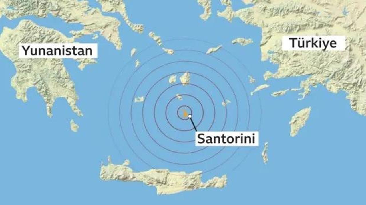 Santorini'deki binlerce depremin nedeni belli oldu