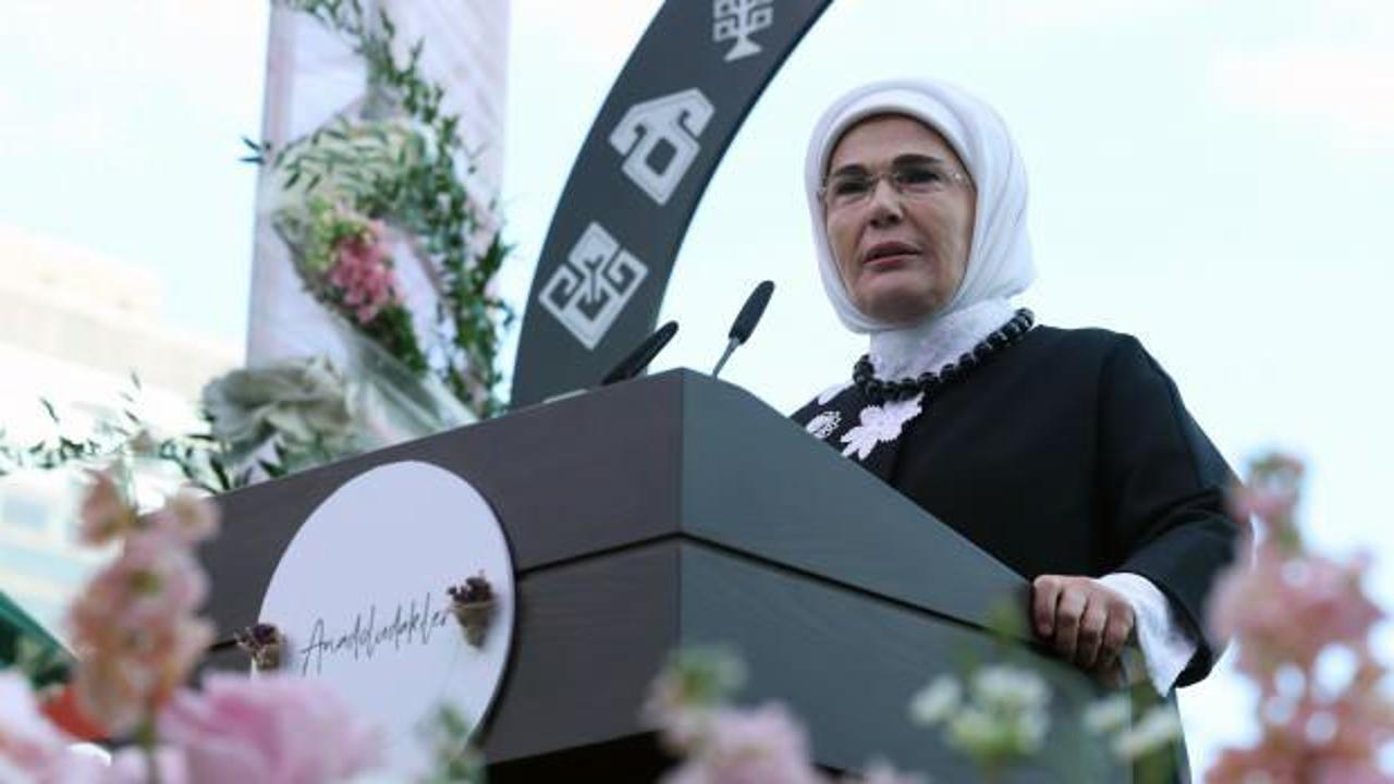 Emine Erdoğan’dan BM’de çağrı: ‘Filistin’in hafızasını silmelerine izin vermeyelim!’