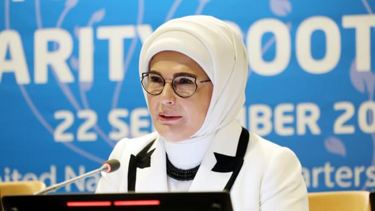 Emine Erdoğan, BM'de dünyaya seslendi: ‘Aile kuşatma altında!’