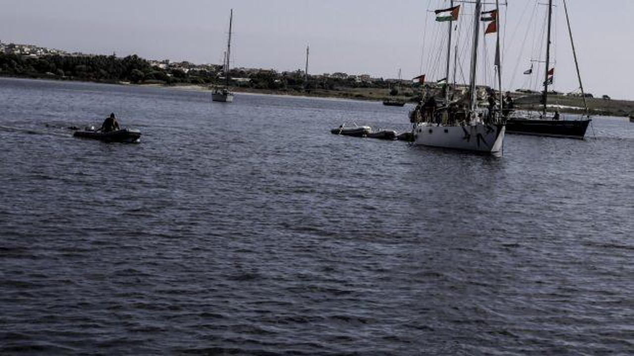 Küresel Sumud Filosu, dronlar tarafından takip edildi!