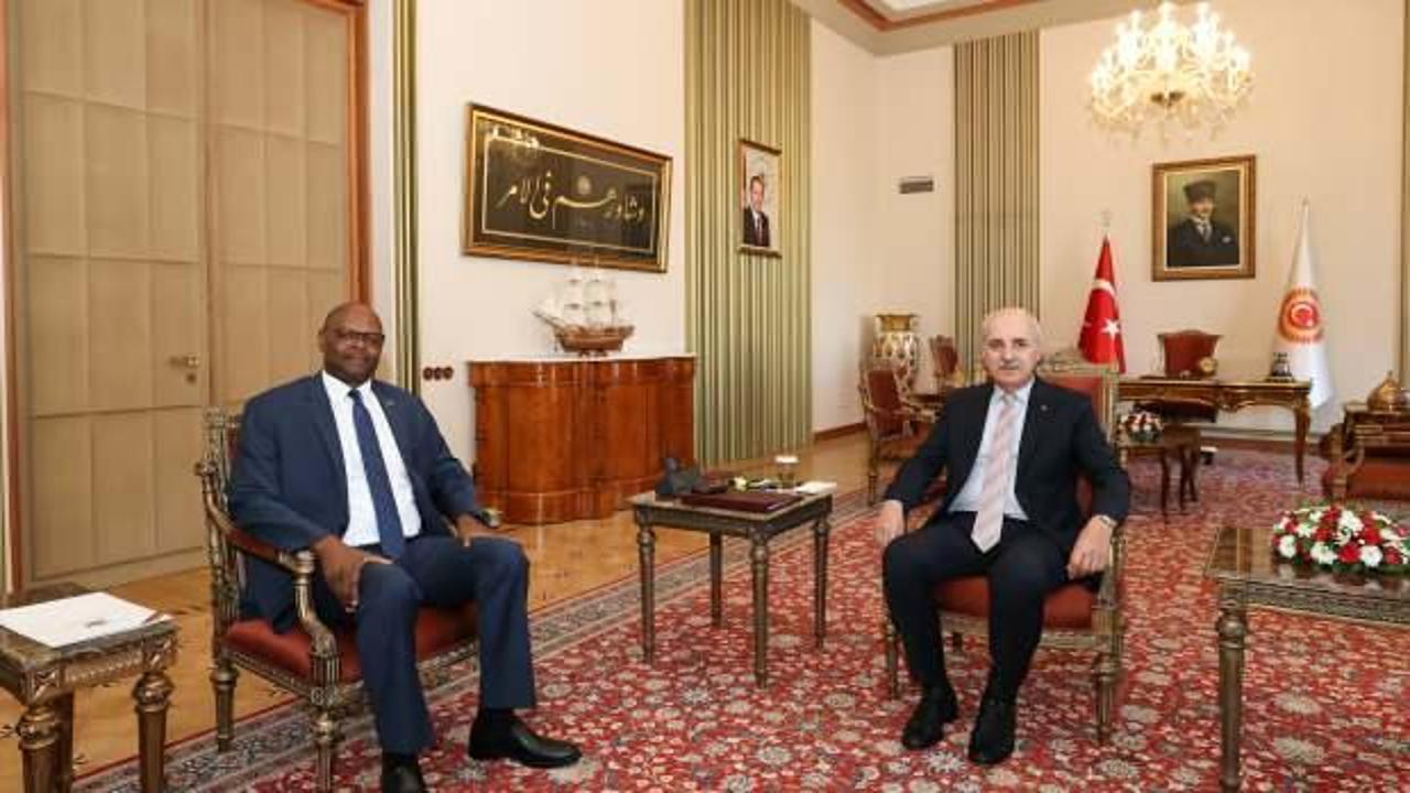 Kurtulmuş, Zimbabve Büyükelçisi Mutiwazuka'yı kabul etti