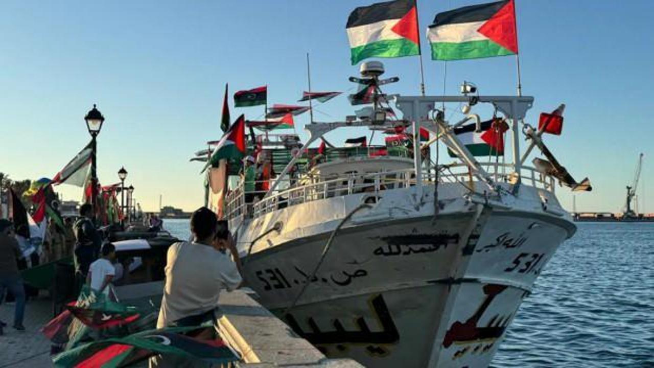 Ömer Muhtar gemisi Gazze’ye doğru yola çıktı