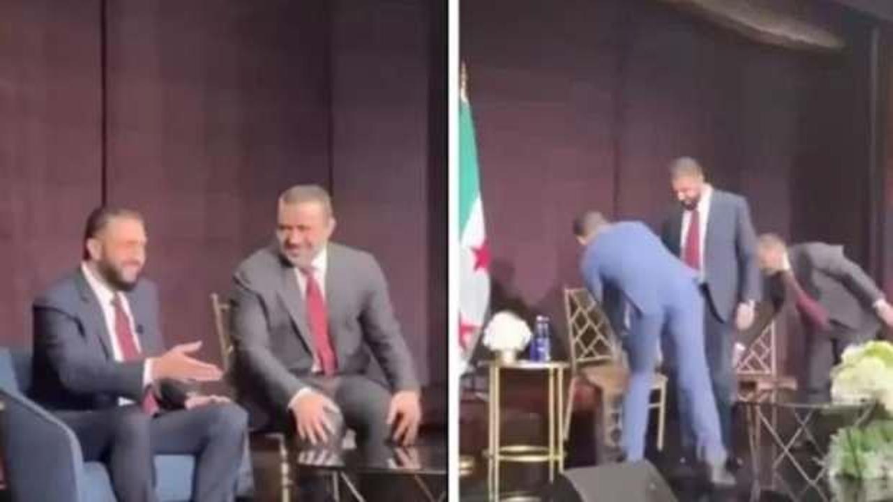 Şara, arkadaşına sandalye verilince koltukta oturmayı reddetti