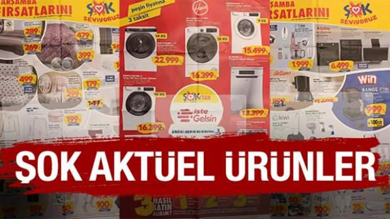 ŞOK 24 - 30 EYLÜL AKTÜEL ÜRÜNLER | Cam Ankastre Set, Çamaşır Makinesi, Bulaşık Makinesi, Kahve Makinesi...