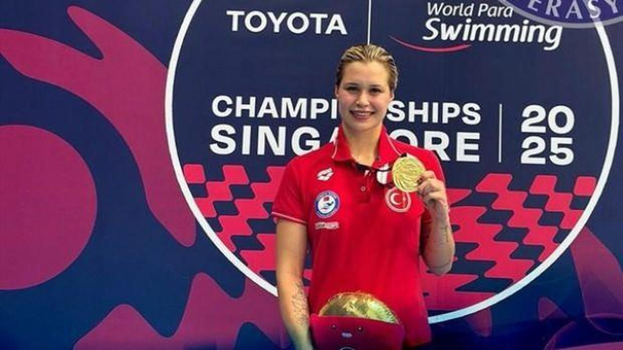 Tarihi başarı! Milli sporcu rekor kırarak Dünya Şampiyonu oldu