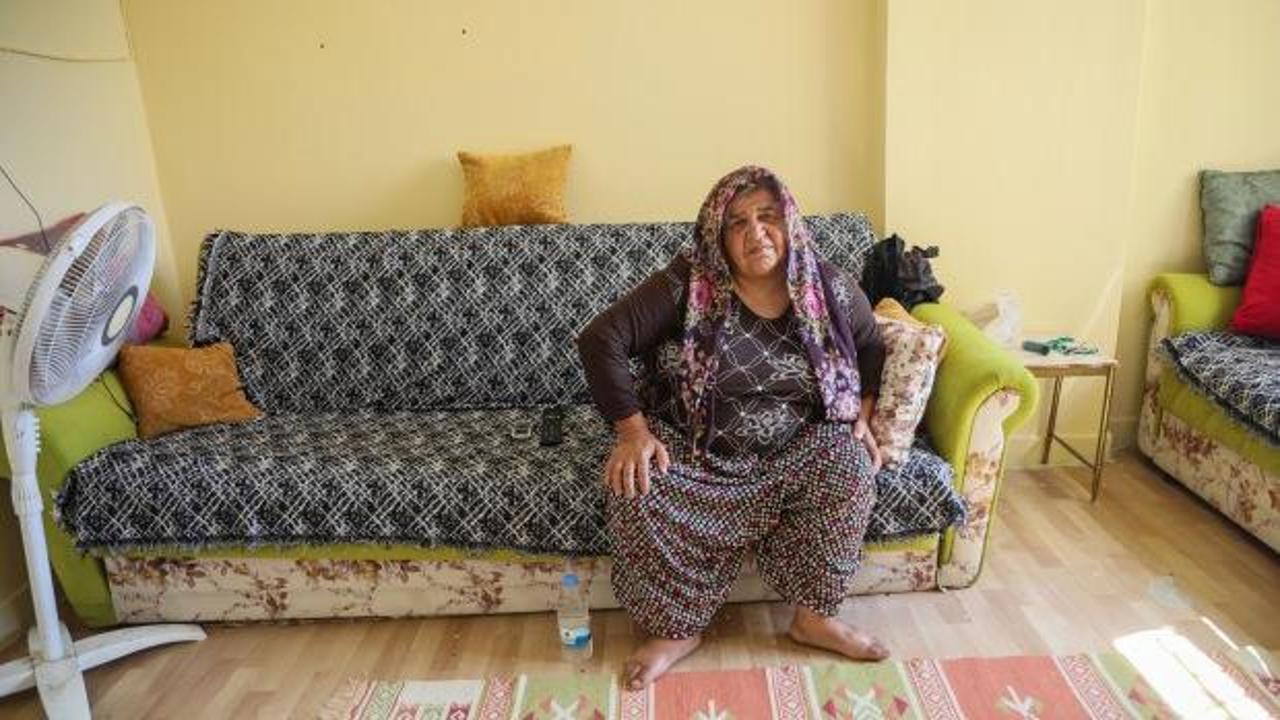 Yıkılacak binada bir başına yaşayan Dudu teyzeye yardım eli uzatıldı 