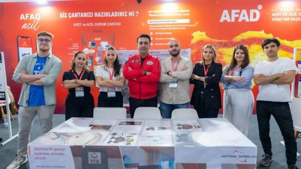 Yurt Dışından Gençler ve Uluslararası Öğrenciler YTB Ev Sahipliğinde Teknofest’te