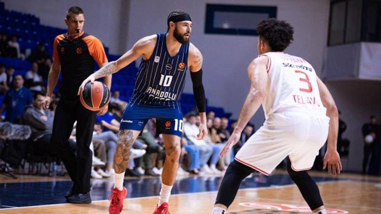 Anadolu Efes, İsrail ekibine 6 sayıyla kaybetti