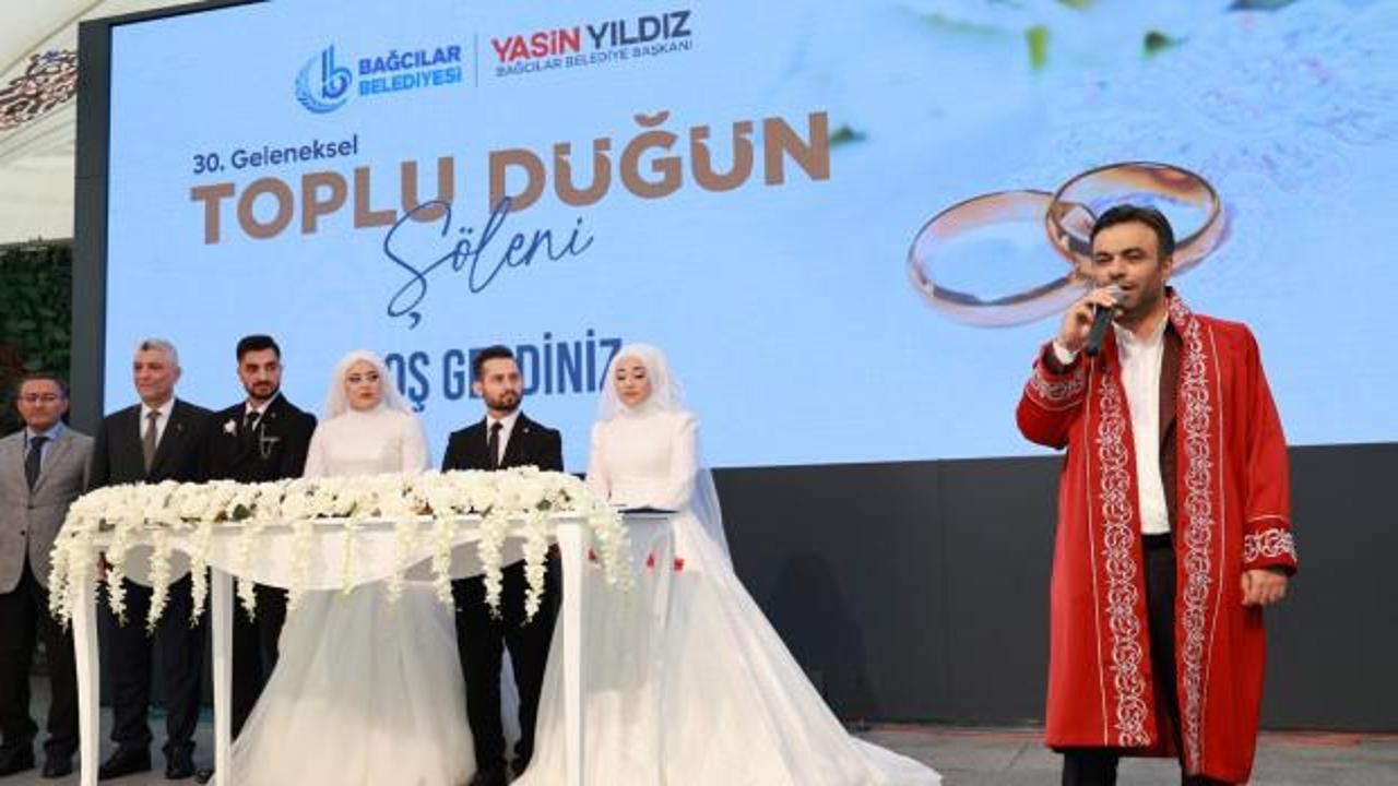 Bakan Bolat şahit oldu, Başkan Yıldız nikah kıydı