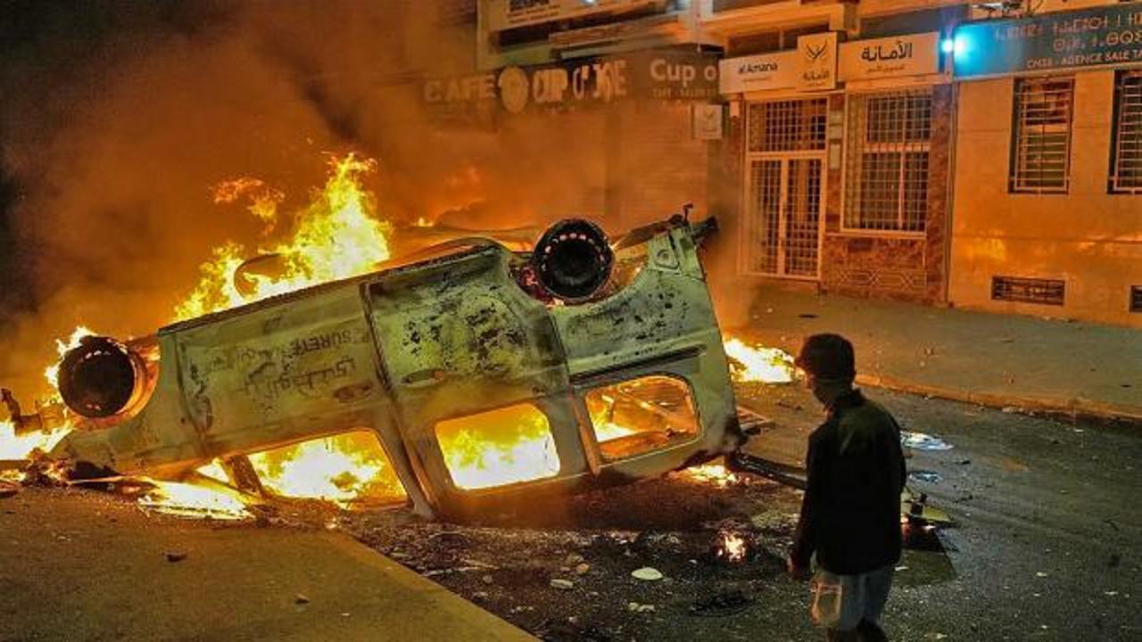 Fas'ta polis güçleri göstericilere ateş açtı! 2 kişi hayatını kaybetti