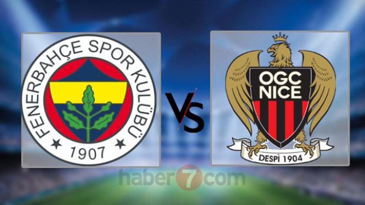 Fenerbahçe-Nice maçı şifresiz mi, hangi kanalda? İşte muhtemel 11'ler