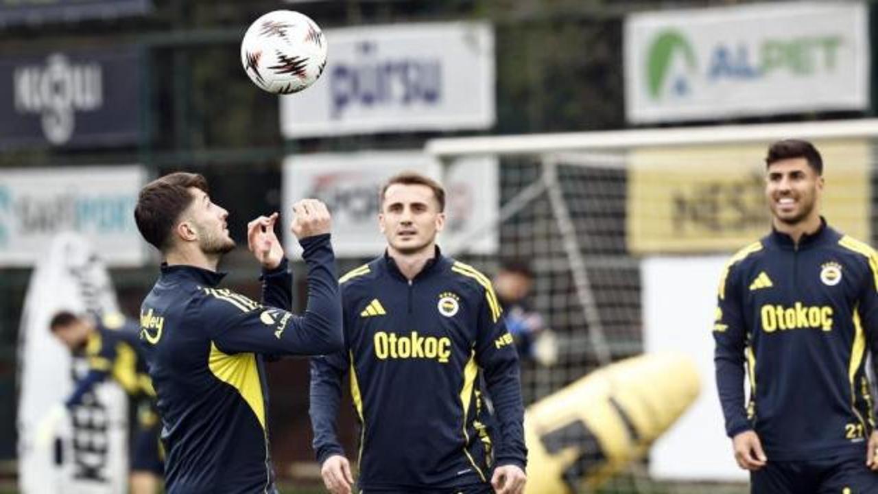 Fenerbahçe'de Nice maçı için taktik çalıştı