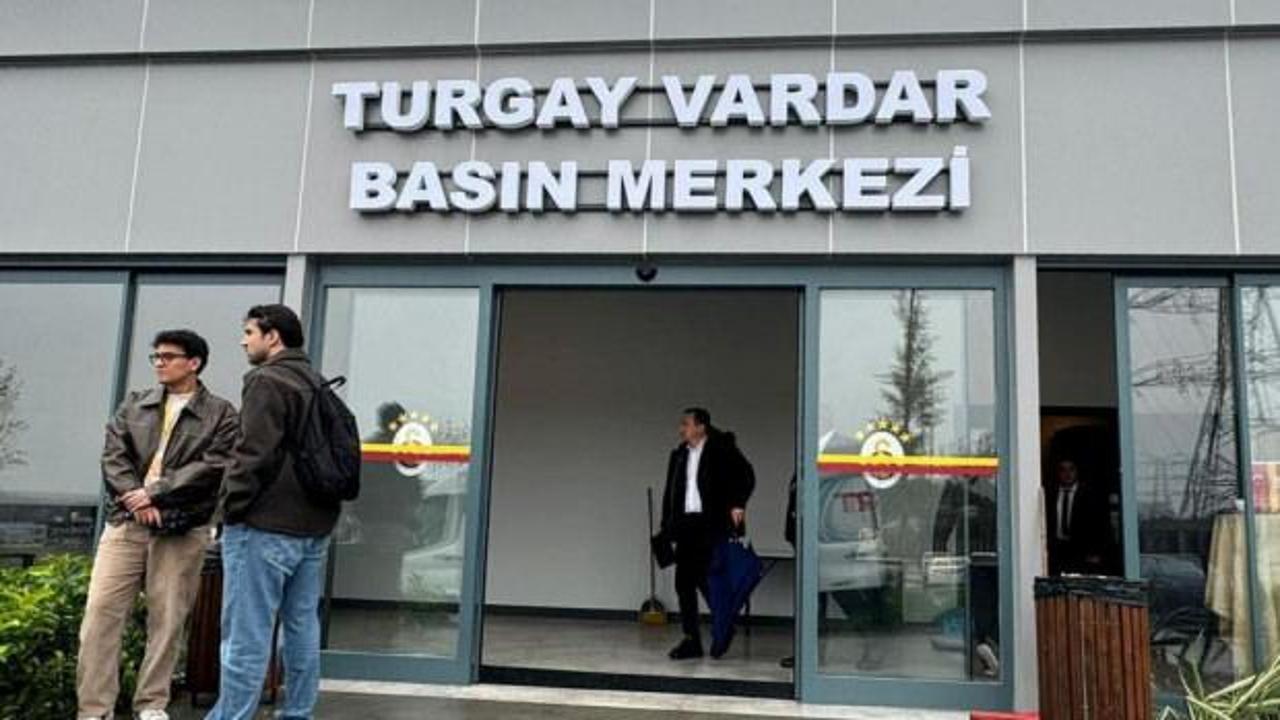 Galatasaray'ın Kemerburgaz'daki tesislerine basın merkezi yapıldı