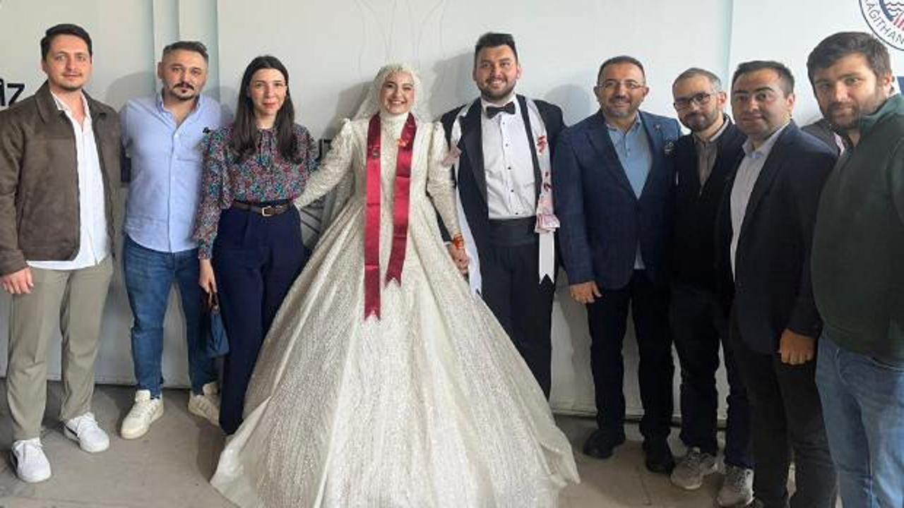 Haber7'nin mutlu g&uuml;n&uuml;: Halil & Melike &ccedil;ifti d&uuml;nyaevine girdi