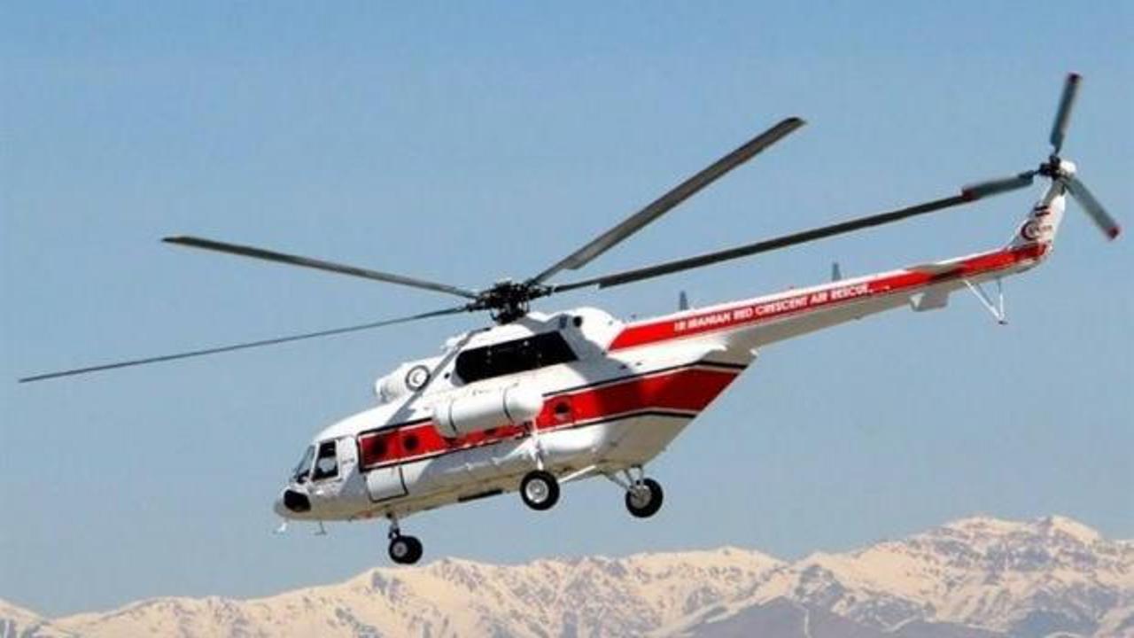 İran'da Kızılay helikopteri düştü: 2 ölü