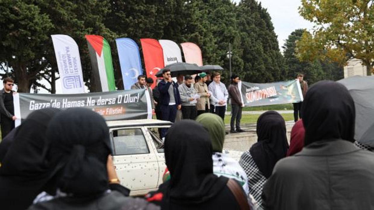 İZÜ öğrencilerinden Küresel Sumud Filosu’na destek
