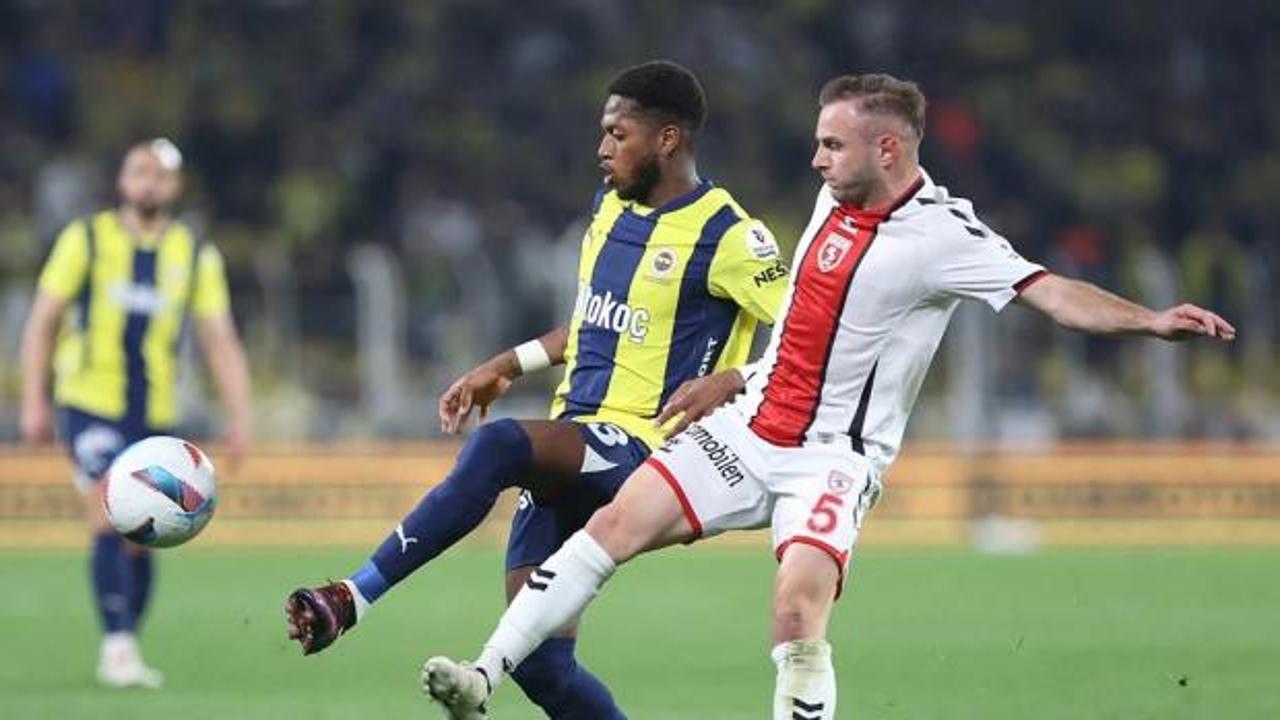 Samsunspor-Fenerbahçe! Muhtemel 11'ler