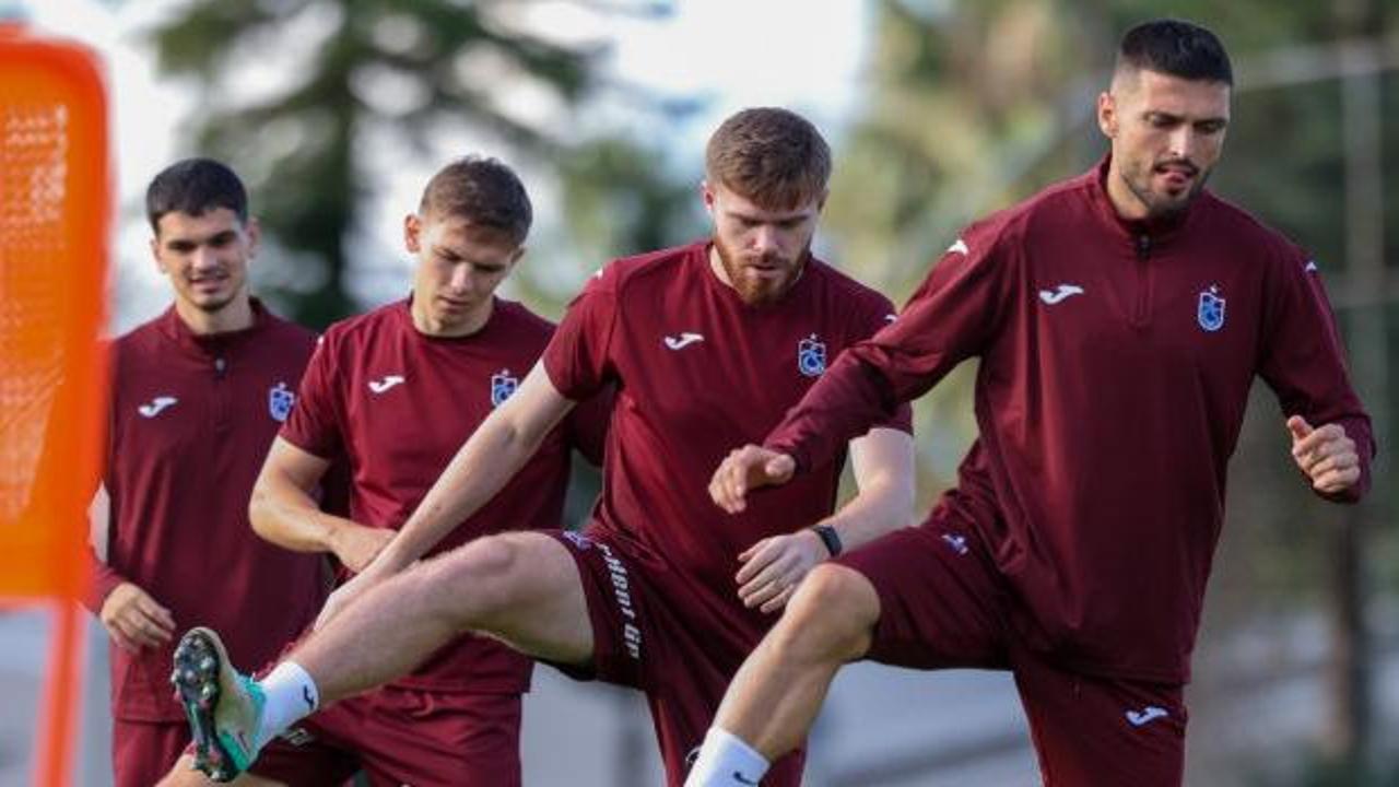 Trabzonspor’da Kayserispor maçı hazırlıkları sürüyor