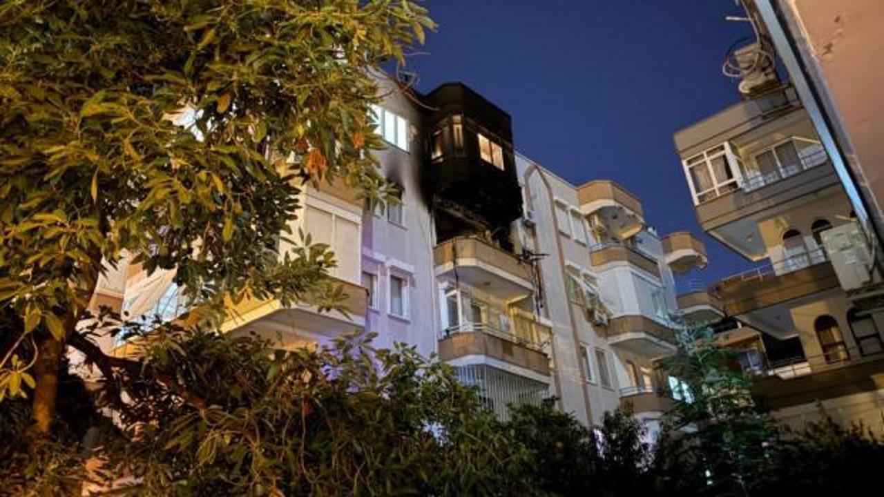 5 katlı binada yangın! Acı haber geldi